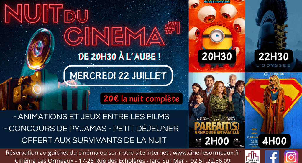 actualité NUIT DU CINÉMA