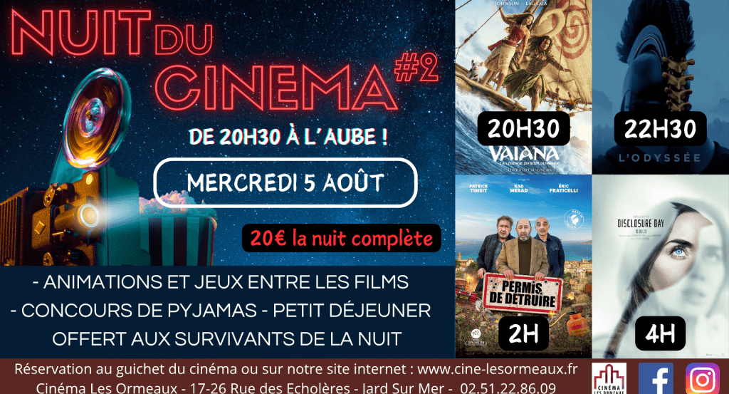 actualité NUIT DU CINEMA